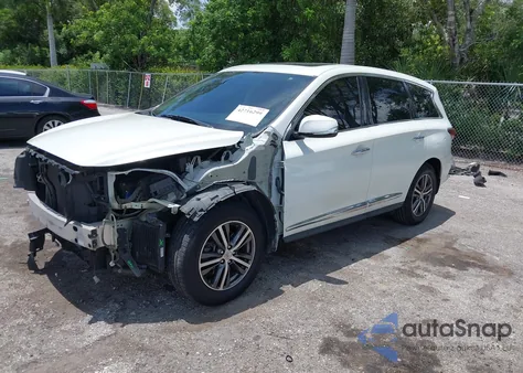 2018 Infiniti Qx60 from USA, damaged, VIN 5N1DL0MN8JC521820